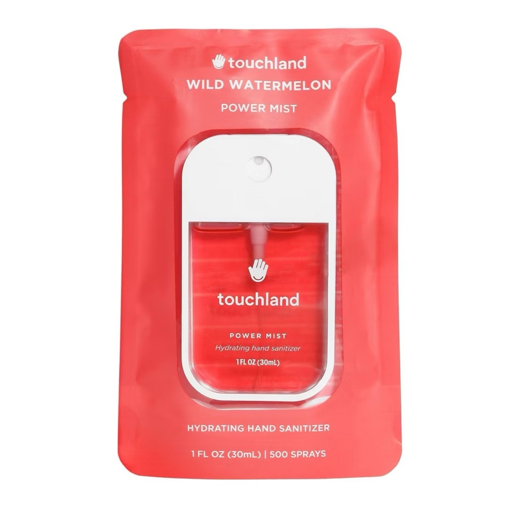 Touchland Wild Watermelon Power Mist Hydrating Hand Sanitizer- vegan, fruity
